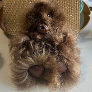 STAR WARS X COACH CHEWBACCA BEAR BAG CHARM NWT